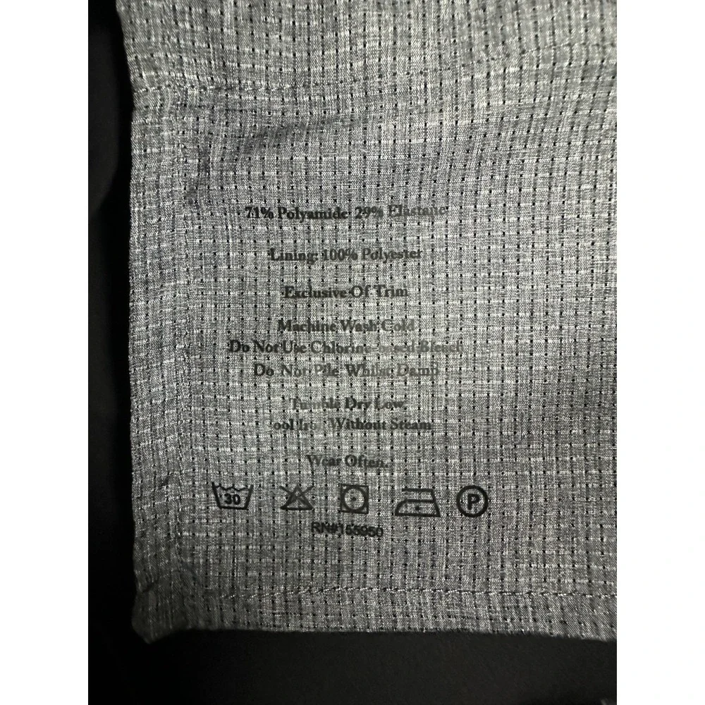 Greyson Golf Shorts Montauk Polyamide Men's Size 40 x 10 Black Performance
